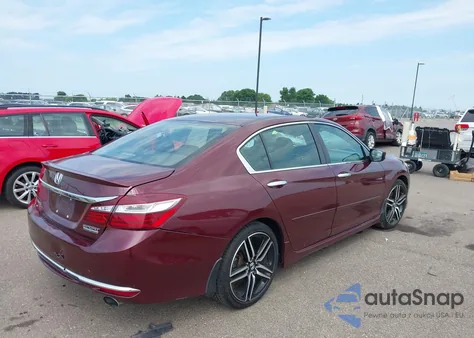 2017 Honda Accord Sport Se z USA, uszkodzony, nr VIN 1HGCR2F10HA117597